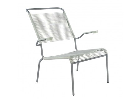 Schaffner Spaghetti-Lounger Sntis Hochlehner mit Armlehnen
