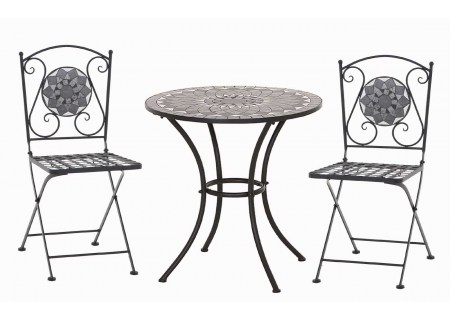 Siena Garden Bistro-Set Como Mosaik Siena Garden