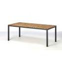 Cinas Gartentisch Tabula 210x100 Teak/anthrazit