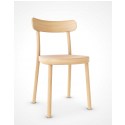 Ton Stuhl La Zitta Buche natur ge�lt