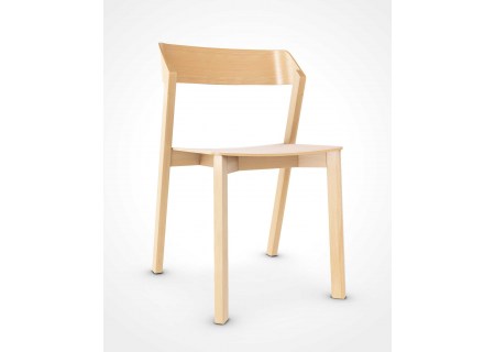 Ton Stuhl Merano Buche natural lackiert B0