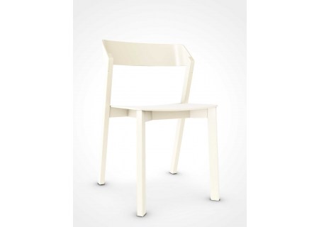 Ton Stuhl Merano Buche lackiert Mocca Beige C610