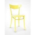 Ton Stuhl Banana Buche Lackiert Resin Yellow C450