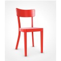 Ton Stuhl Ideal Buche Factory Red C350