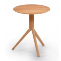 Weishupl Bistrotisch Trio Teak rund 65 cm