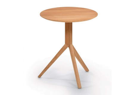 Weishupl Bistrotisch Trio Teak/Teak rund 65 cm