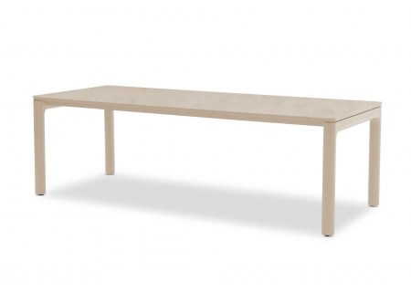 Zebra Gartentisch Vero 240x100 cm light taupe