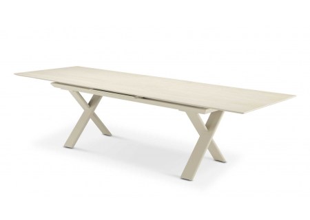 Zebra Gartentisch Levare  240/300x100 cm