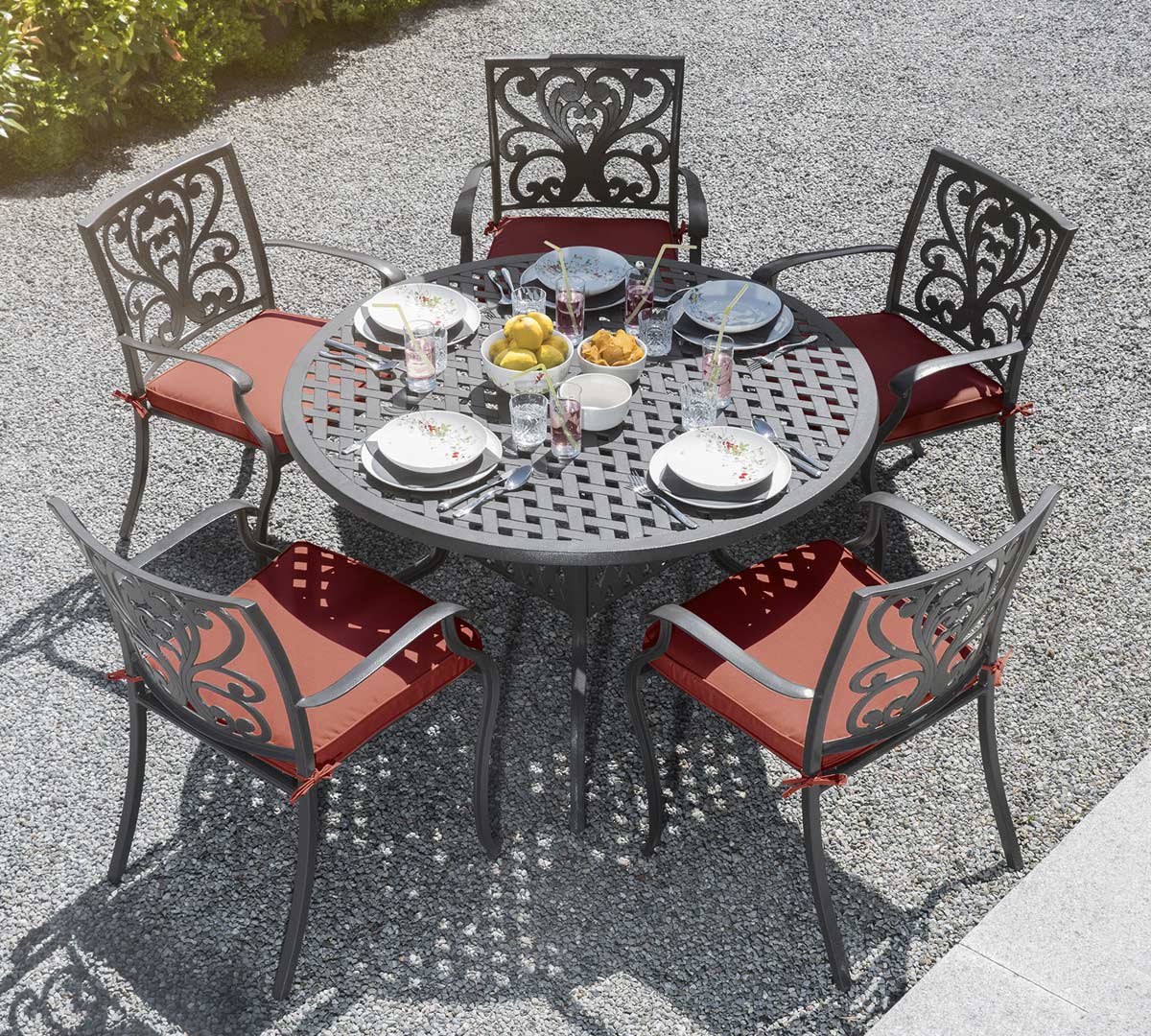 Sager Gartentisch Lazy rund 120 cm Sager