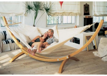 Chico Hngemattengestell Siesta 360 cm, mit Doppel-Hngematte