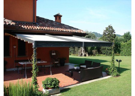 Pergola Malatesta Elettra Breite 300 cm, 2 Pfosten Unosider