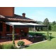 Pergola Malatesta Elettra Breite 300 cm, 2 Pfosten Unosider