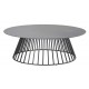 Solpuri Beistelltisch Grid HPL rund 90cm x H 30cm