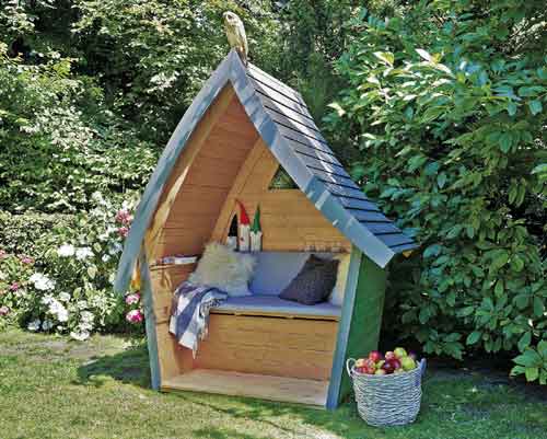 Outdoor-Lounge Hüttentraum blattgrün/steingrau Sonnenpartner Outdoor Lounge