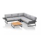 Kettler Lounge Ocean Skid Platform anthrazit/hellgrau meliert
