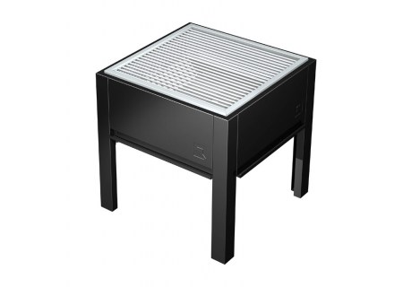 Holzkohlegrill Glow mini schwarz von oneQ