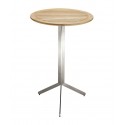 Solpuri Bar-Stehtisch Yix Teak rund ca. 70 cm